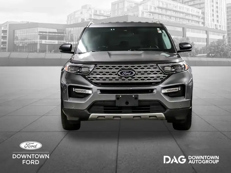 2023 Ford Explorer, šedá, 85 501 km, dovoz Kanada — foto 2 z 12