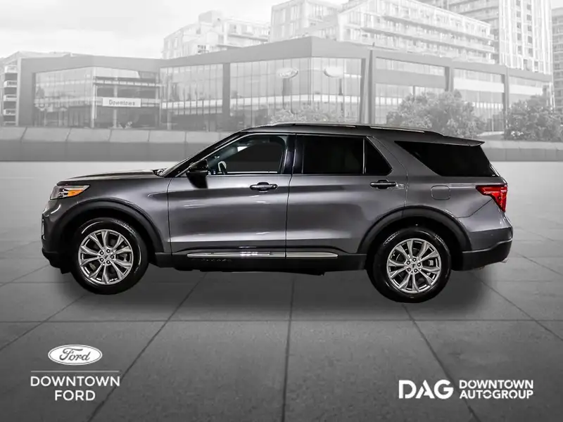 2023 Ford Explorer, šedá, 85 501 km, dovoz Kanada — foto 3 z 12