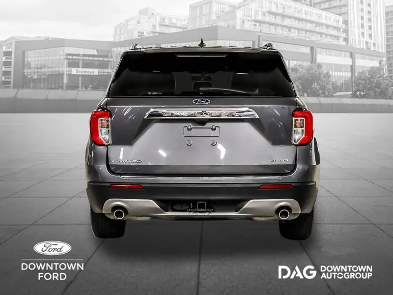 2023 Ford Explorer, šedá, 85 501 km, dovoz Kanada — foto 4 z 12