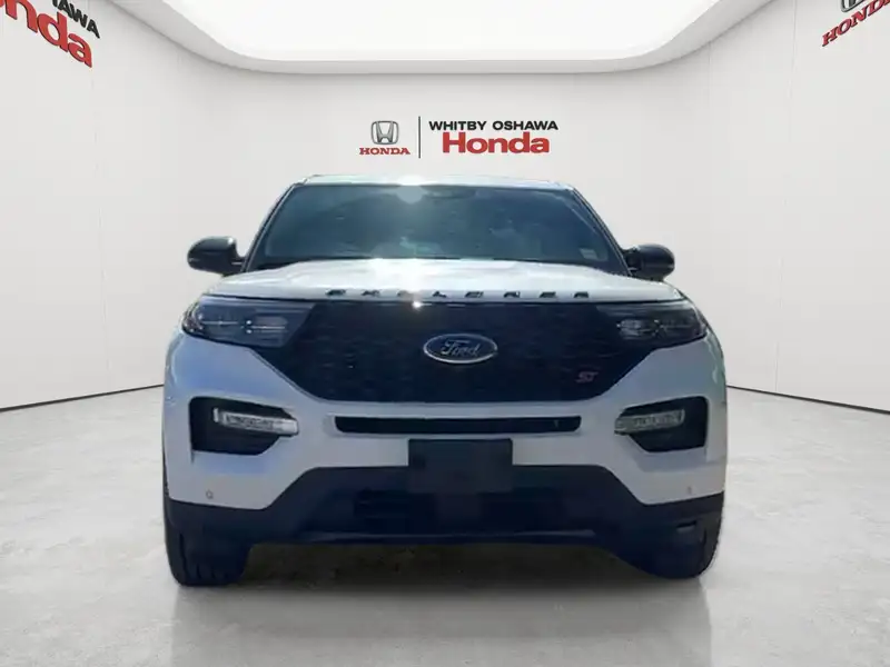 2020 Ford Explorer ST, bílá, 104 200 km, dovoz Kanada — foto 12 z 12