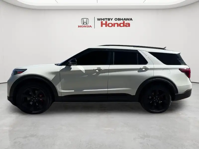 2020 Ford Explorer ST, bílá, 104 200 km, dovoz Kanada — foto 3 z 12