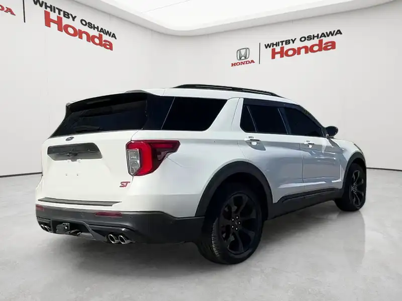 2020 Ford Explorer ST, bílá, 104 200 km, dovoz Kanada — foto 7 z 12