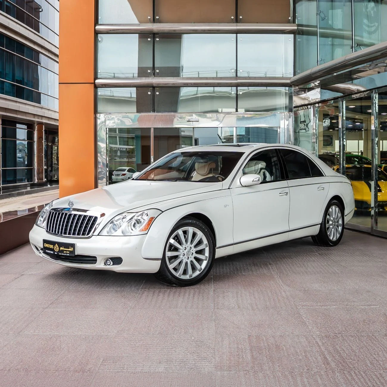 2009 Mercedes Maybach 57, bílá, 11 000 km, dovoz SAE — foto 1