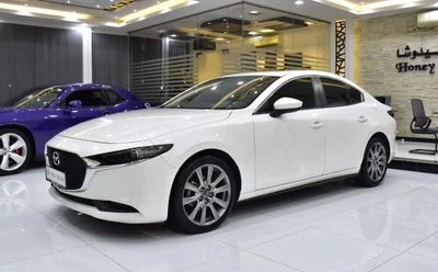 2023 Mazda 3 EVOLVE, bílá, 69 000 km, dovoz SAE — foto 3 z 16