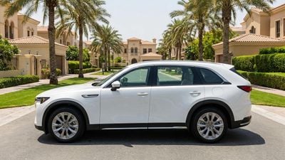 2026 Mazda CX-90 PREMIUM PLUS, bílá, 9 456 km, dovoz SAE — foto 5 z 16