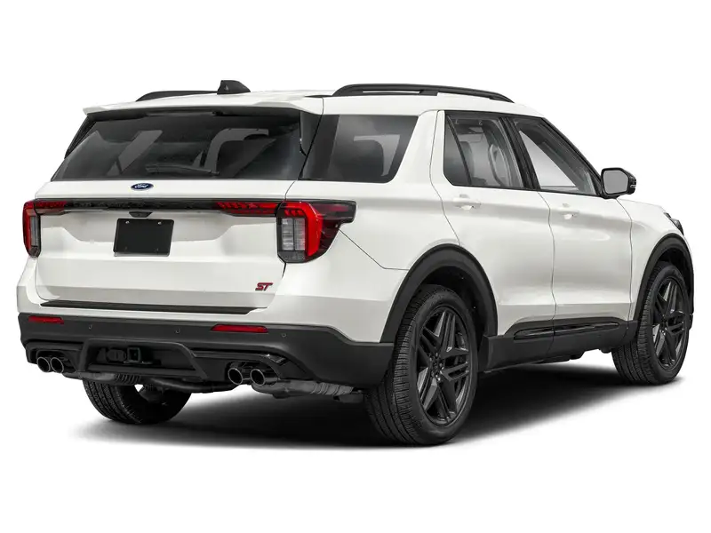 2026 Ford Explorer ST, bílá, 50 km, dovoz Kanada — foto 2 z 11