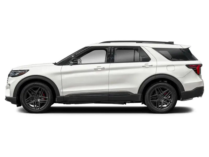 2026 Ford Explorer ST, bílá, 50 km, dovoz Kanada — foto 3 z 11