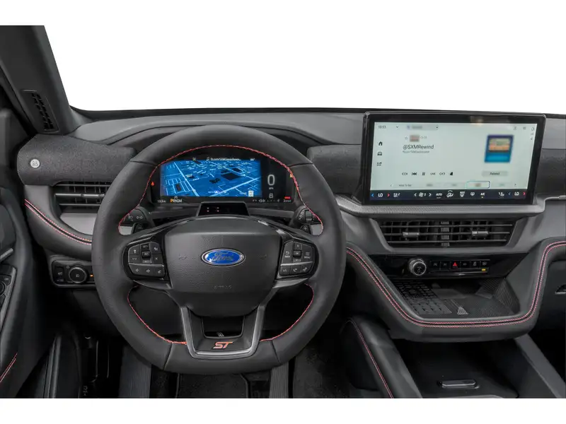 2026 Ford Explorer ST, bílá, 50 km, dovoz Kanada — foto 4 z 11