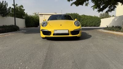 2012 Porsche 911, žlutá, 77 240 km, dovoz SAE — foto 2 z 14