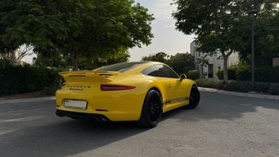 2012 Porsche 911, žlutá, 77 240 km, dovoz SAE — foto 6 z 14