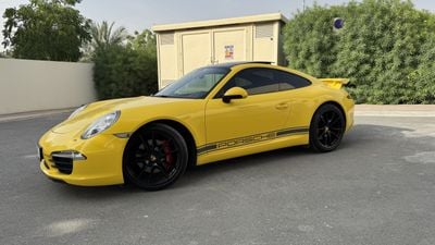 2012 Porsche 911, žlutá, 77 240 km, dovoz SAE — foto 7 z 14