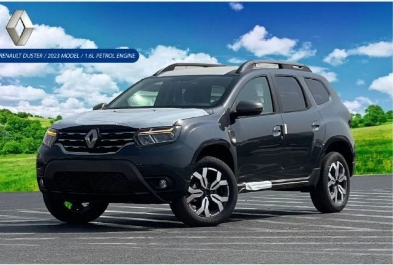2023 Renault Duster LE, šedá, 0 km, dovoz SAE — foto 1