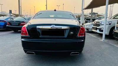 2012 Rolls-Royce Ghost STANDARD, černá, 85 000 km, dovoz SAE — foto 5 z 16