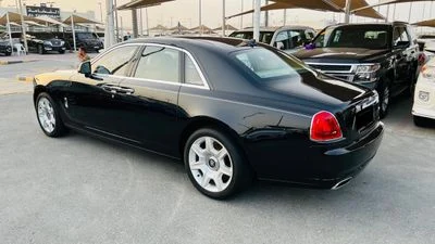 2012 Rolls-Royce Ghost STANDARD, černá, 85 000 km, dovoz SAE — foto 6 z 16