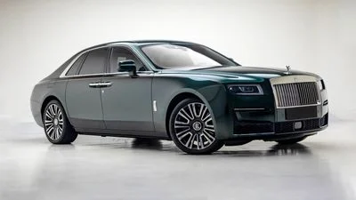 2022 Rolls-Royce Ghost, zelená, 7 000 km, dovoz SAE — foto 3 z 16