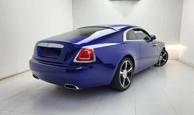 2014 Rolls-Royce Wraith STANDARD, modrá, 63 000 km, dovoz SAE — foto 2 z 7