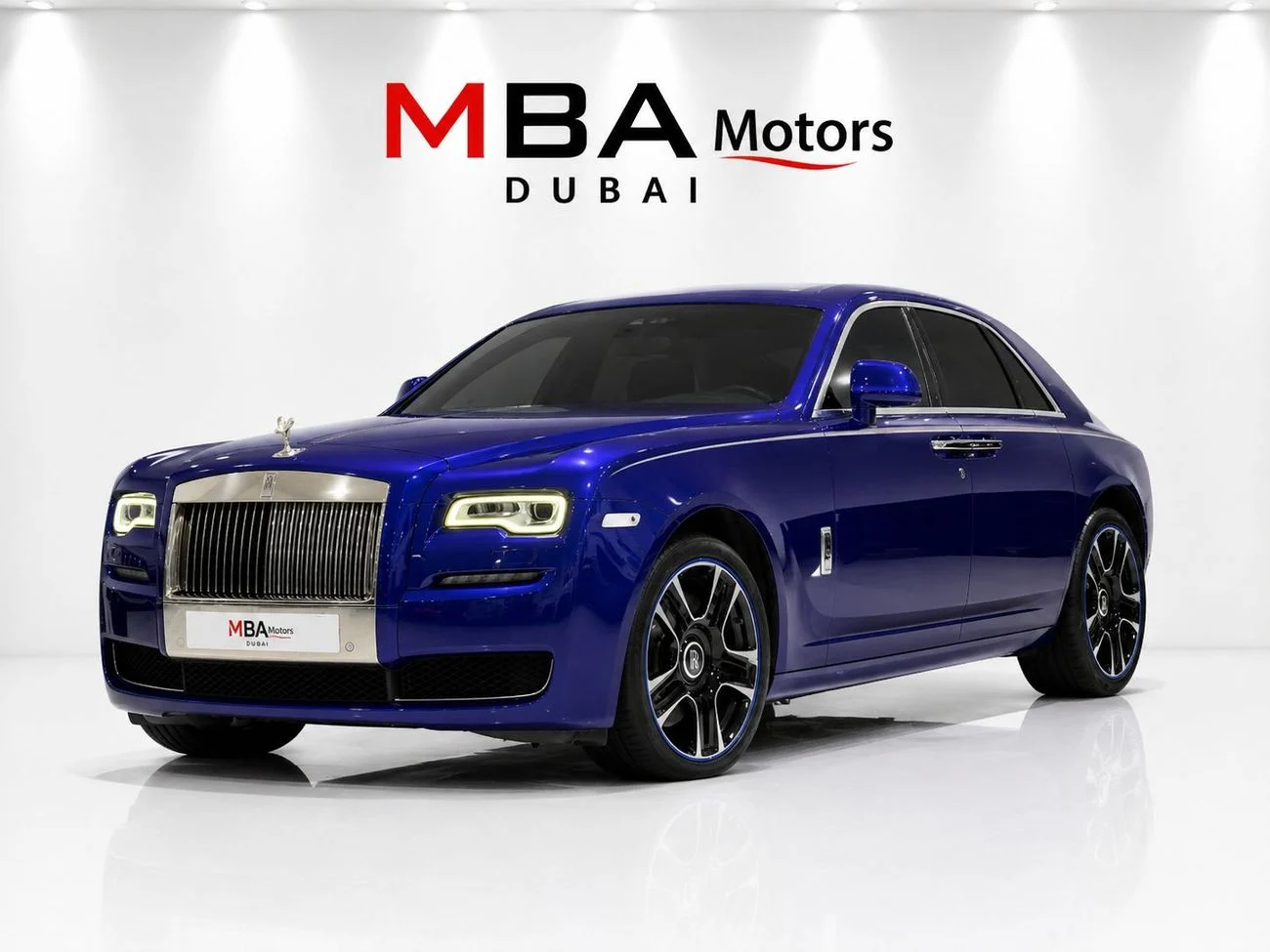 2016 Rolls-Royce Ghost SWB, modrá, 42 000 km, dovoz SAE — foto 1