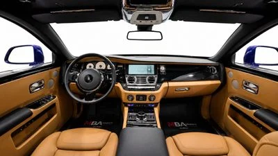 2016 Rolls-Royce Ghost SWB, modrá, 42 000 km, dovoz SAE — foto 12 z 16