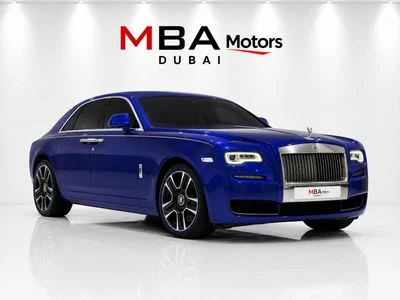2016 Rolls-Royce Ghost SWB, modrá, 42 000 km, dovoz SAE — foto 2 z 16