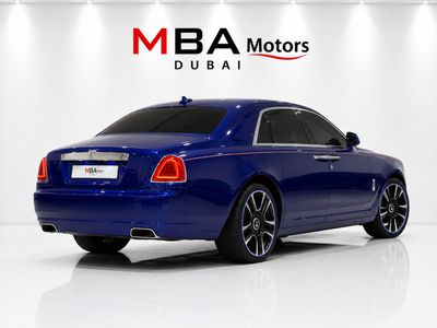 2016 Rolls-Royce Ghost SWB, modrá, 42 000 km, dovoz SAE — foto 4 z 16