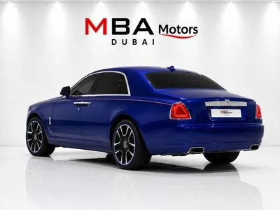 2016 Rolls-Royce Ghost SWB, modrá, 42 000 km, dovoz SAE — foto 5 z 16