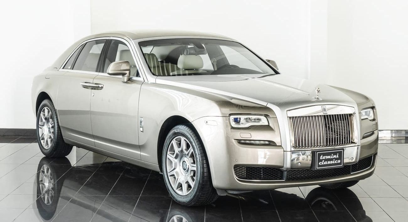 2016 Rolls-Royce Ghost SWB, zlatá, 22 100 km, dovoz SAE — foto 1