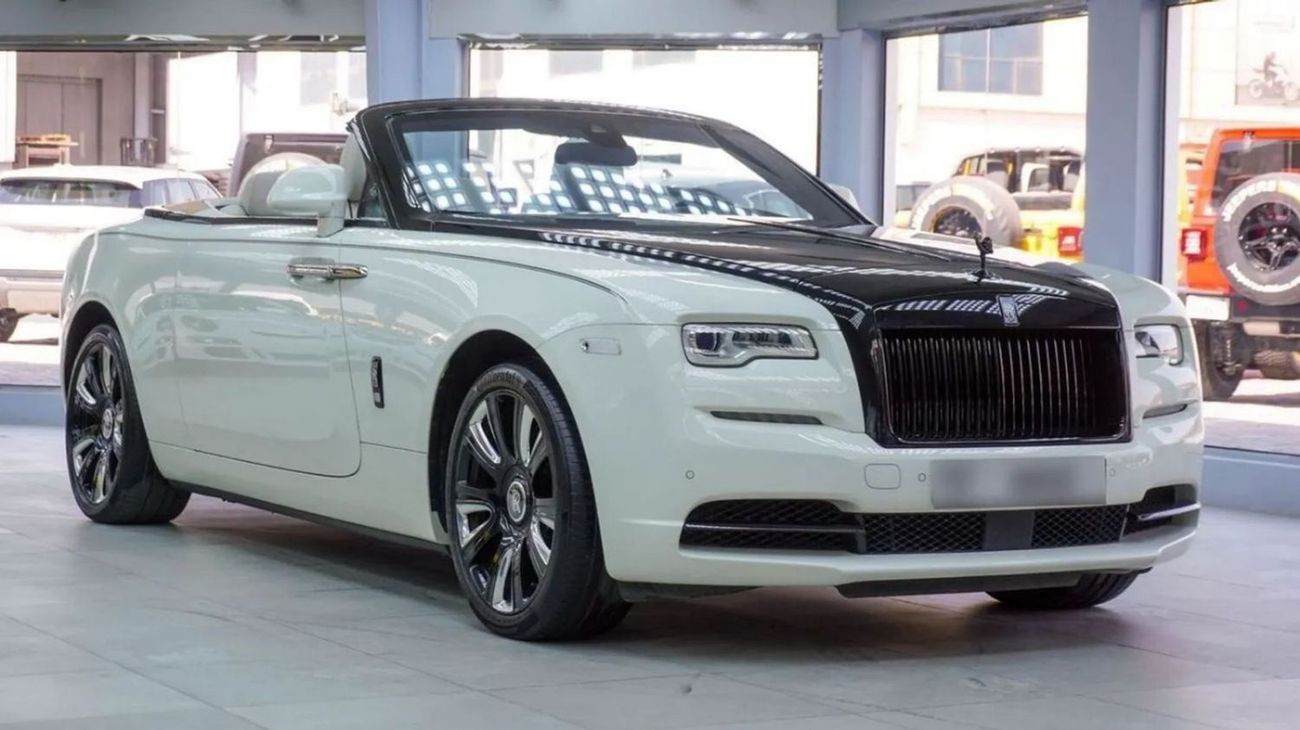 2017 Rolls-Royce Dawn, bílá, 66 000 km, dovoz SAE — foto 1