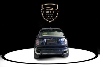 2020 Rolls-Royce Cullinan STD, modrá, 55 000 km, dovoz SAE — foto 2 z 16