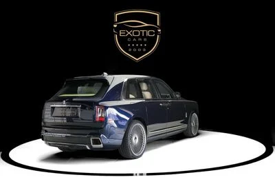 2020 Rolls-Royce Cullinan STD, modrá, 55 000 km, dovoz SAE — foto 3 z 16