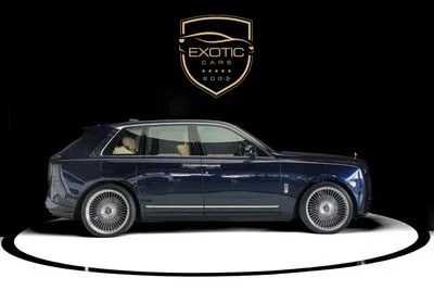 2020 Rolls-Royce Cullinan STD, modrá, 55 000 km, dovoz SAE — foto 4 z 16