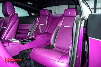 2017 Rolls-Royce Wraith STANDARD, fialová, 75 000 km, dovoz SAE — foto 10 z 16