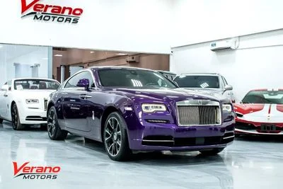2017 Rolls-Royce Wraith STANDARD, fialová, 75 000 km, dovoz SAE — foto 2 z 16