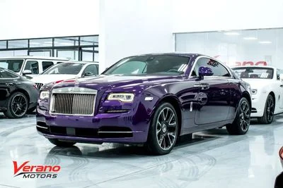 2017 Rolls-Royce Wraith STANDARD, fialová, 75 000 km, dovoz SAE — foto 4 z 16