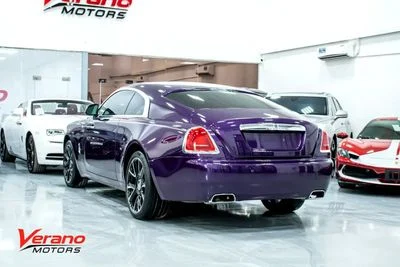 2017 Rolls-Royce Wraith STANDARD, fialová, 75 000 km, dovoz SAE — foto 7 z 16