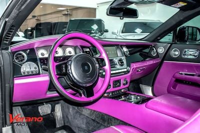 2017 Rolls-Royce Wraith STANDARD, fialová, 75 000 km, dovoz SAE — foto 8 z 16