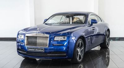 2015 Rolls-Royce Wraith STANDARD, modrá, 28 000 km, dovoz SAE — foto 5 z 16