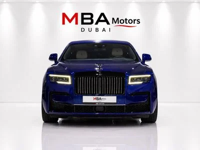2021 Rolls-Royce Ghost EWB, modrá, 65 000 km, dovoz SAE — foto 3 z 16