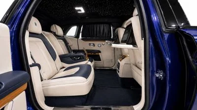2021 Rolls-Royce Ghost EWB, modrá, 65 000 km, dovoz SAE — foto 7 z 16
