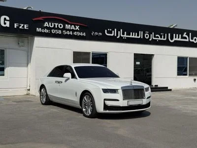 2022 Rolls-Royce Ghost EWB, bílá, 17 435 km, dovoz SAE — foto 3 z 16