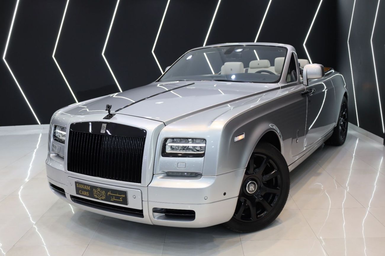 2013 Rolls-Royce Phantom Drophead, stříbrná, 34 000 km, dovoz SAE — foto 1