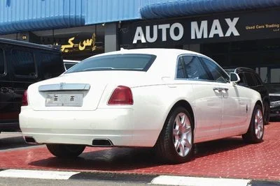 2013 Rolls-Royce Ghost STANDARD, bílá, 113 000 km, dovoz SAE — foto 4 z 16