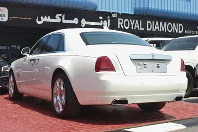 2013 Rolls-Royce Ghost STANDARD, bílá, 113 000 km, dovoz SAE — foto 6 z 16
