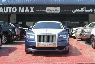 2016 Rolls-Royce Ghost SWB, modrá, 70 000 km, dovoz SAE — foto 2 z 16