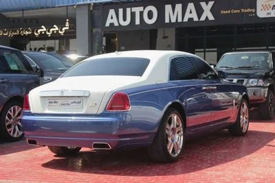 2016 Rolls-Royce Ghost SWB, modrá, 70 000 km, dovoz SAE — foto 4 z 16