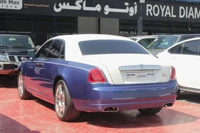 2016 Rolls-Royce Ghost SWB, modrá, 70 000 km, dovoz SAE — foto 6 z 16