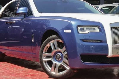 2016 Rolls-Royce Ghost SWB, modrá, 70 000 km, dovoz SAE — foto 7 z 16