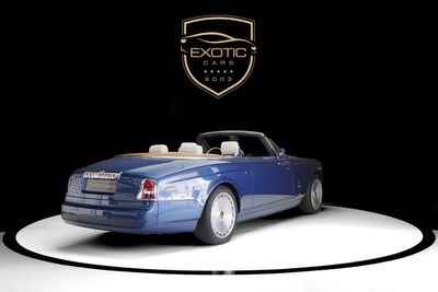 2008 Rolls-Royce Phantom STANDARD, modrá, 8 000 km, dovoz SAE — foto 4 z 13