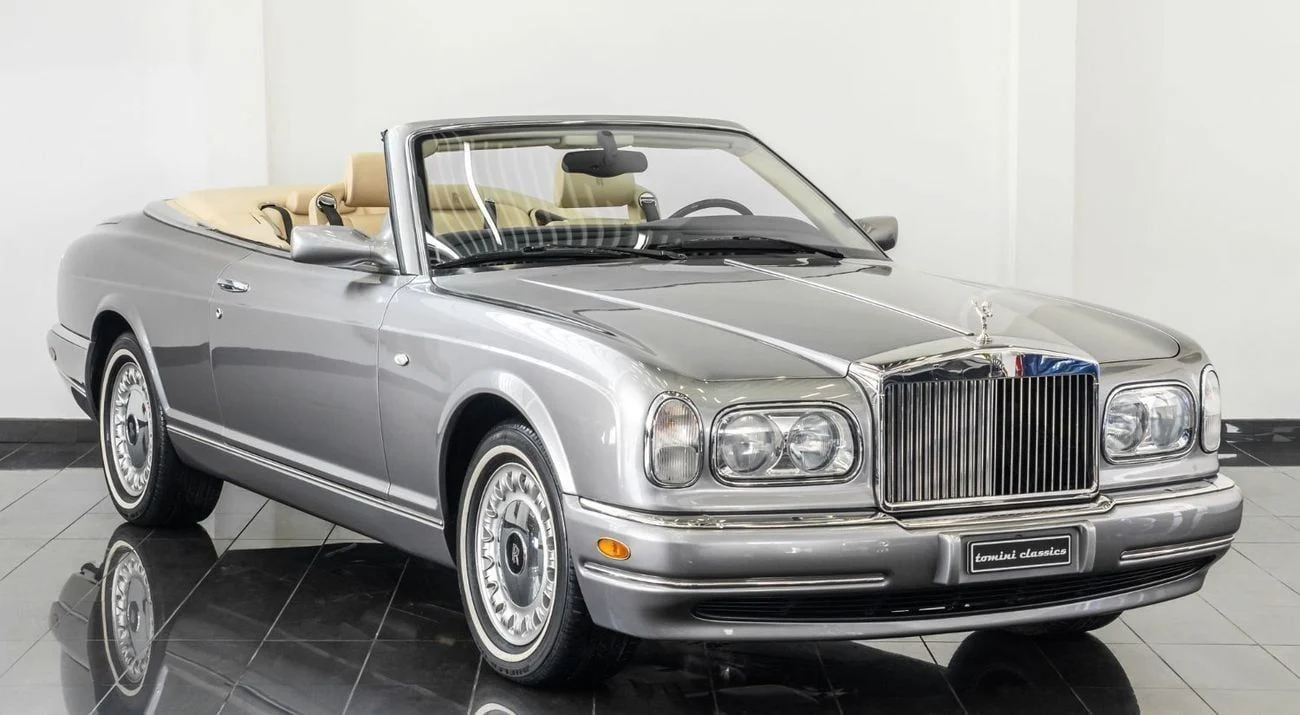 2002 Rolls-Royce Corniche, šedá, 12 472 km, dovoz SAE — foto 1 z 16 2002 Rolls-Royce Corniche, šedá, 12 472 km, dovoz SAE — foto 1 z 16