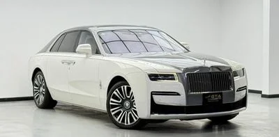 2022 Rolls-Royce Ghost EWB, bílá, 15 260 km, dovoz SAE — foto 3 z 16