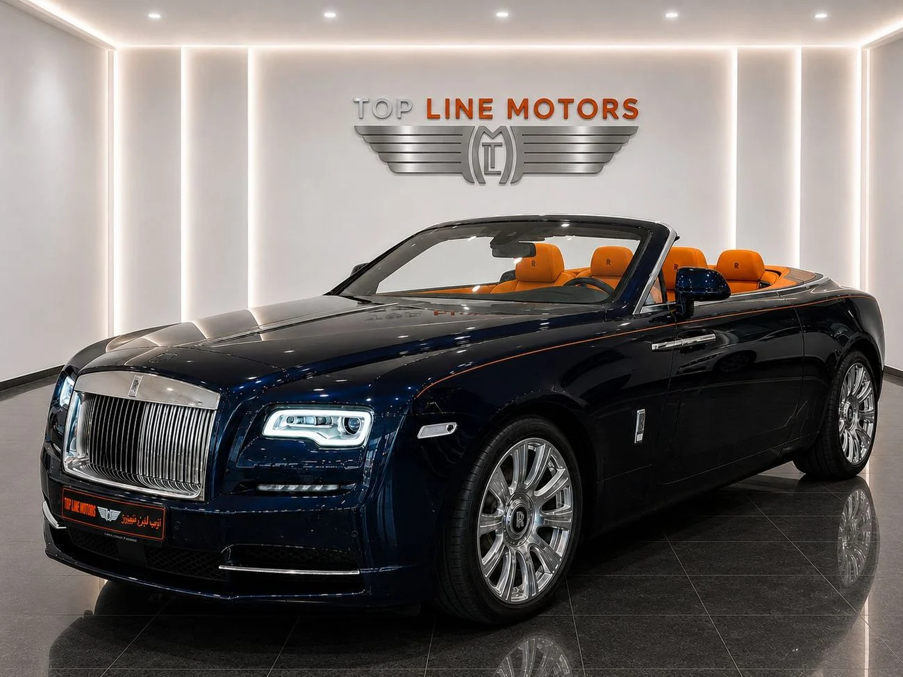 2017 Rolls-Royce Dawn, modrá, 41 000 km, dovoz SAE — foto 1